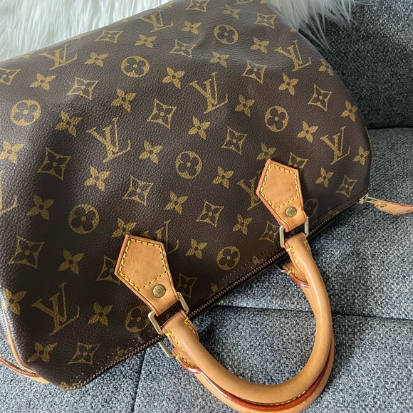 SOLD ON IG Louis Vuitton Speedy 30 and monogram strap - Picture 8 of 16
